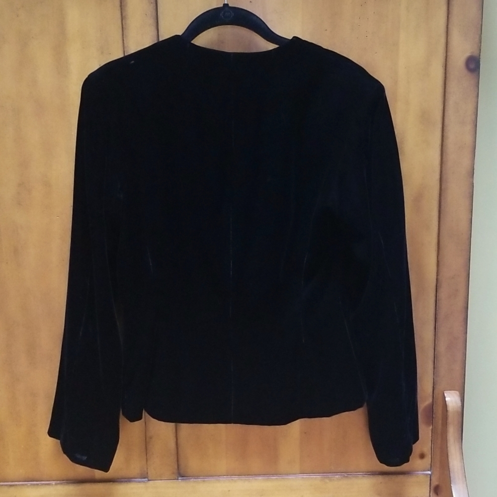Calvin Klein Velvet Jacket - Picture 13 of 17